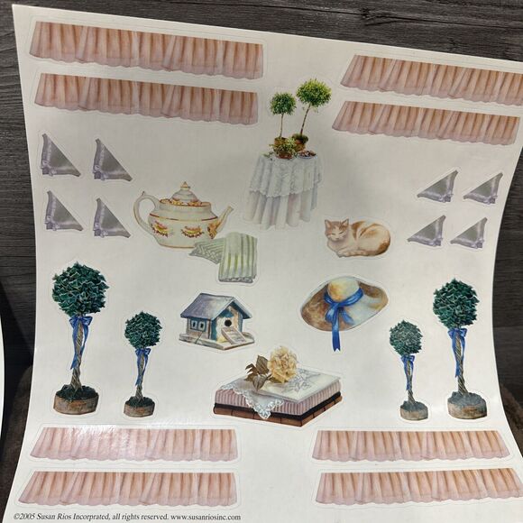 Large Vintage / Y2k Scrapbook Lot 35 Sheets & Two New Refills - Picture 7 of 16